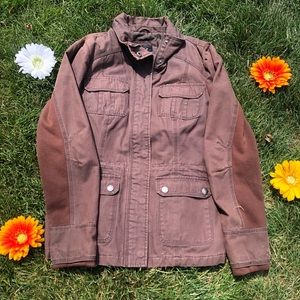 A brown jacket
